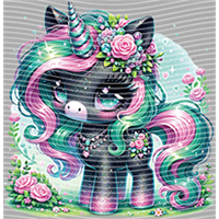 Rainbow Horse-RH 128